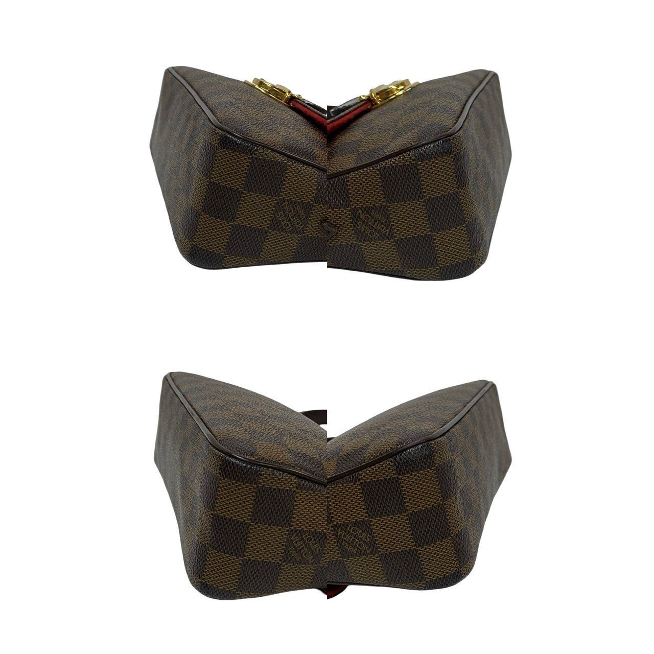 LOUIS VUITTON Shoulder Bag Leather, PVC Brown Damier Ravello PM Women Used | AlmaBagz - Image 6