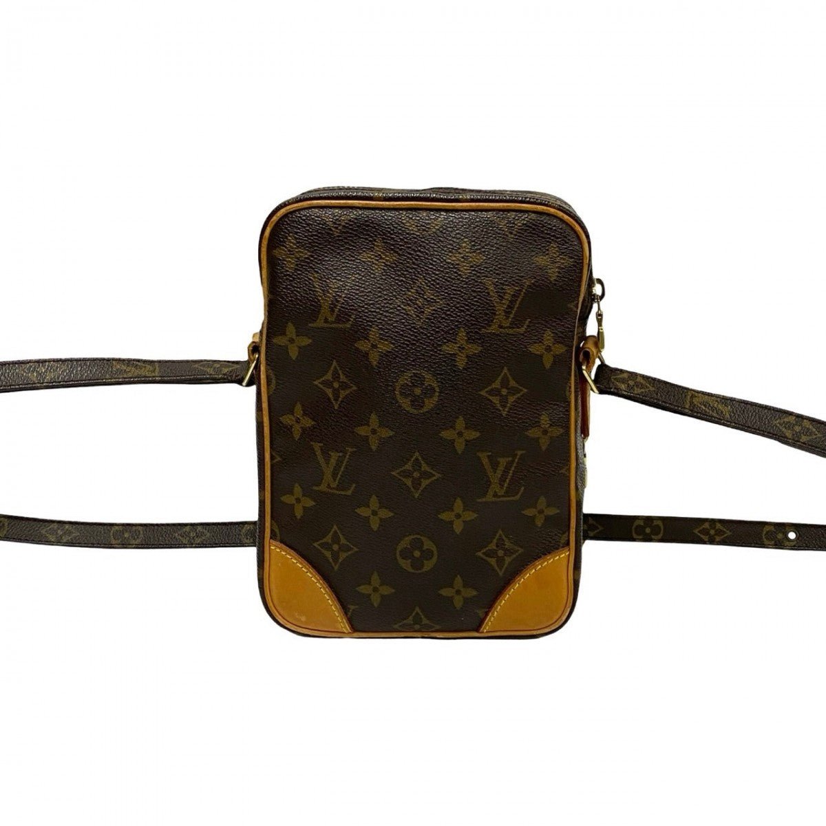 LOUIS VUITTON Shoulder Bag Leather, PVC Brown Monogram Amazone Women(Unisex) Used | AlmaBagz - Image 4