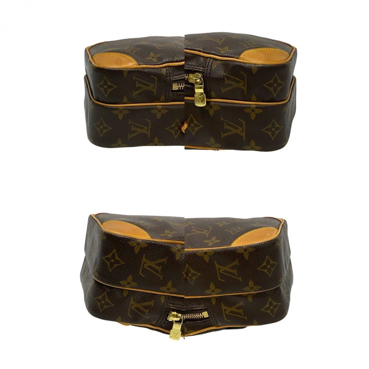 LOUIS VUITTON Shoulder Bag Leather, PVC Brown Monogram Amazone Women(Unisex) Used | AlmaBagz - Image 7