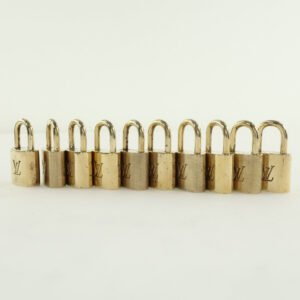 LOUIS VUITTON Cadena brass gold 10 pieces set Padlock & key mens(Unisex) Used | AlmaBagz