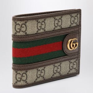 Gucci Ophidia Gg Bi-Fold Wallet Men | AlmaBagz