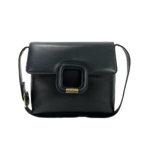 GUCCI Shoulder Bag leather Navy | AlmaBagz
