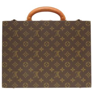 LOUIS VUITTON Business bag M47120 Monogram canvas Brown Monogram Boite Bijou Jewelry Case | AlmaBagz
