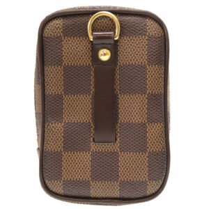 LOUIS VUITTON Shoulder Bag M61738 Damier canvas Brown Damier Ebene Etui Okapi PM Women Used | AlmaBagz