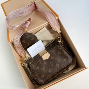 Louis Vuitton Multi Pochette Accessoires Rose | AlmaBagz