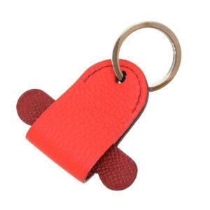 HERMES key ring leather Orange | AlmaBagz