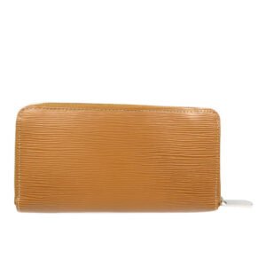 LOUIS VUITTON Long Wallet Purse Epi Leather Brown Epi Zippy wallet Women(Unisex) Used | AlmaBagz