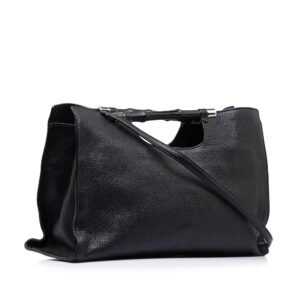 GUCCI Medium Bamboo Daily Shopper Satchel | AlmaBagz