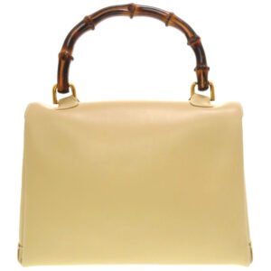 GUCCI Handbag 000 23 0116 Bamboo beige Women Used | AlmaBagz