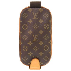 LOUIS VUITTON Sling bag M51870 Monogram canvas Brown Monogram Pochette Gange mens Used | AlmaBagz