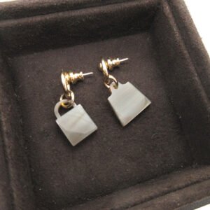 HERMES Pierce Buffalo Horn, Metal Brown Amulet Marokinier | AlmaBagz