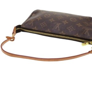LOUIS VUITTON Pouch M51980 Monogram canvas Brown Monogram Pochette Accessories Women Used | AlmaBagz