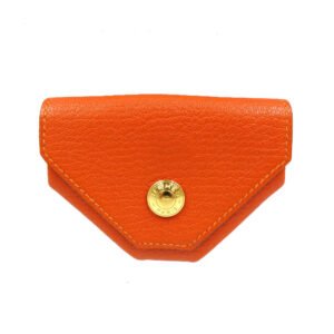 HERMES Coin case Shave Red Le Caranhuit LE48 | AlmaBagz