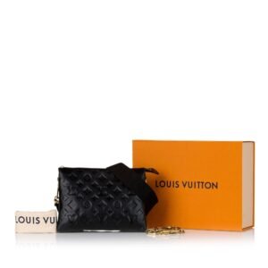 Louis Vuitton Coussin PM Black Monogram Empreinte | AlmaBagz