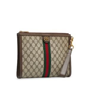 GUCCI X Balenciaga BB Supreme Ophidia Web Clutch Clutch Bag | AlmaBagz