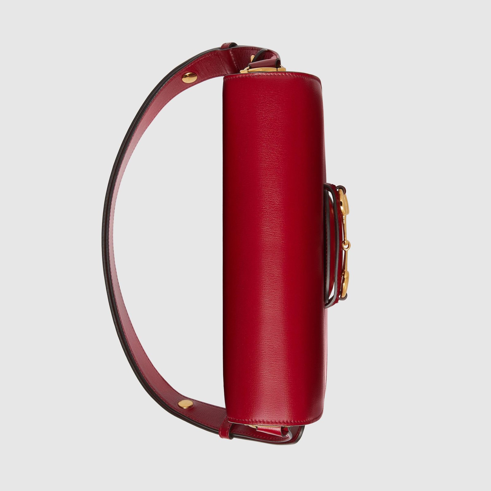 Gucci 1955 Horsebit Shoulder Bag Red | AlmaBagz - Image 4