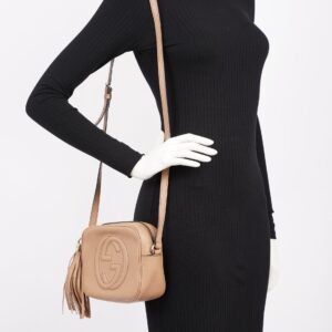 Gucci Womens Soho Disco Nude Small | AlmaBagz
