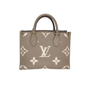 Louis Vuitton Bicolor Monogram Giant Empreinte OnTheGo PM | AlmaBagz