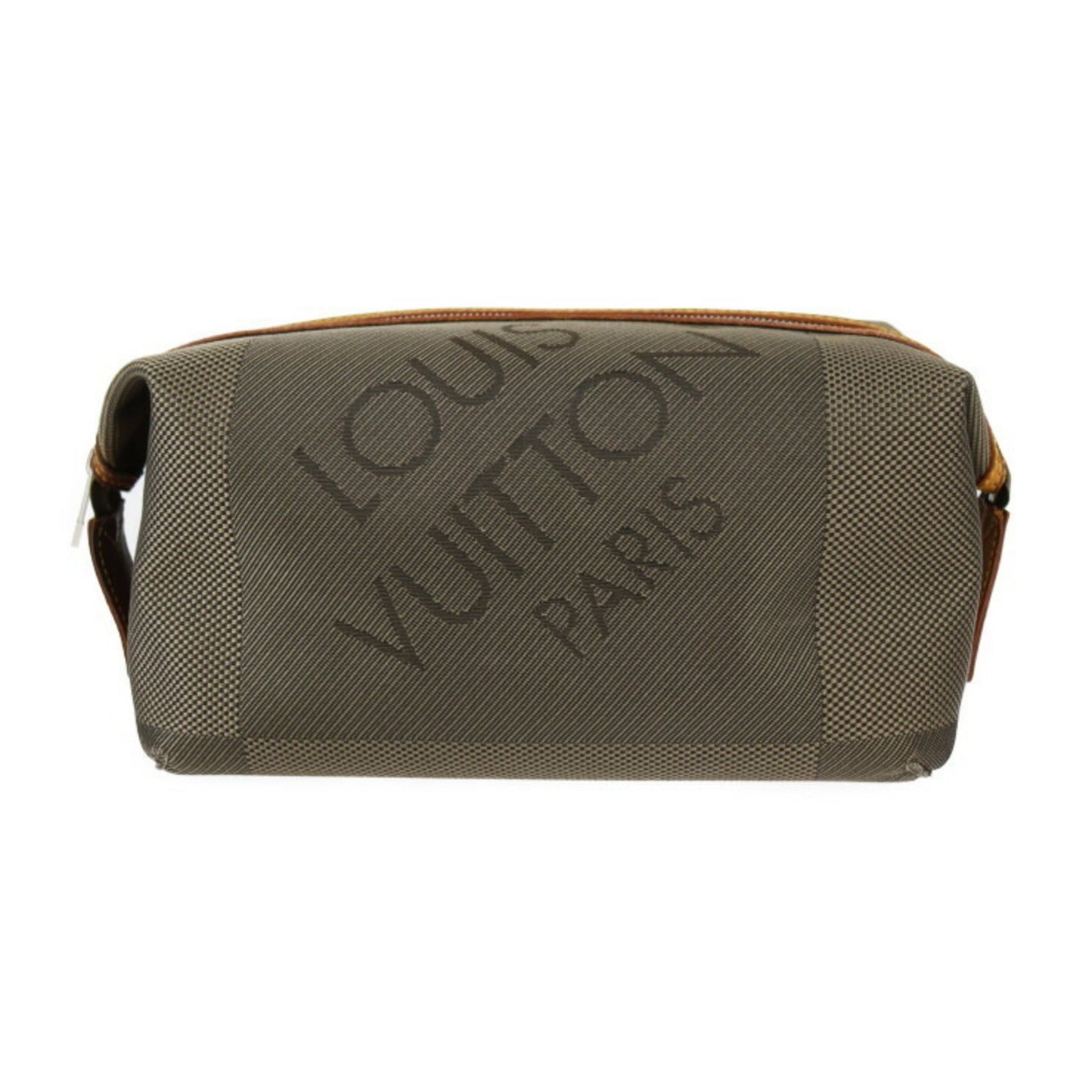 Louis Vuitton Earth Damier Geant Leather Clutch Bag Handbag | AlmaBagz