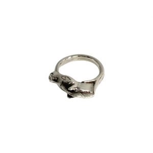 HERMES Ring Silver925 Silver Cheval Horse Ring | AlmaBagz