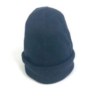 GUCCI Knit hat wool black Sherry line mens M Used | AlmaBagz