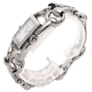 GUCCI Watches Quartz 116.3 Stainless Steel , Stainless Steel Silver Signoria White shell dial Women Used | AlmaBagz