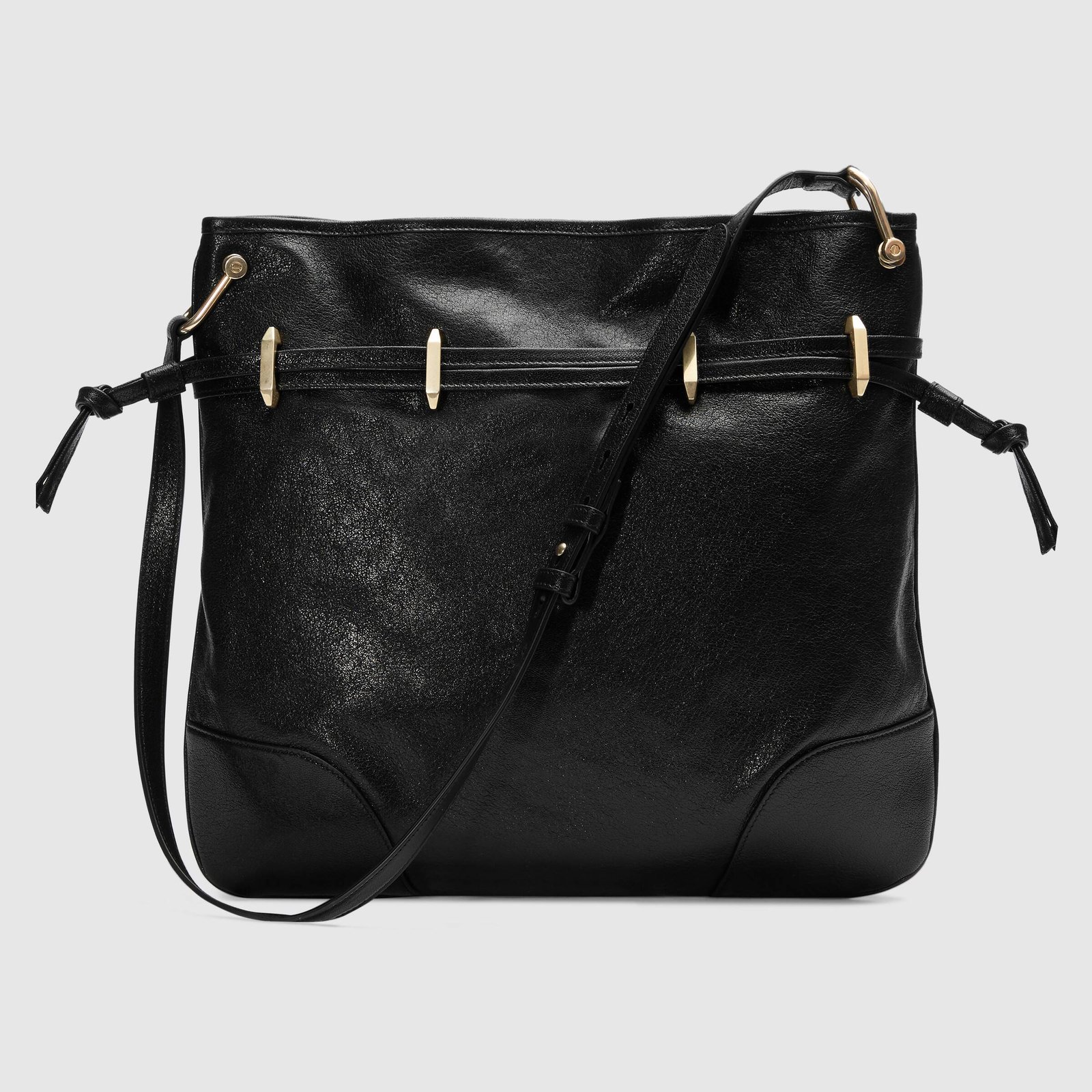 Gucci 1955 Horsebit Messenger Bag Black | AlmaBagz - Image 2