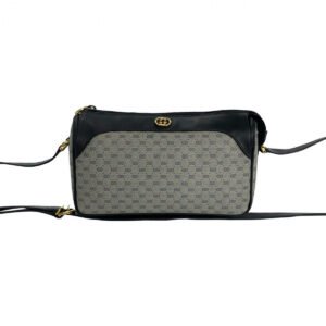 GUCCI Shoulder Bag leather Navy | AlmaBagz