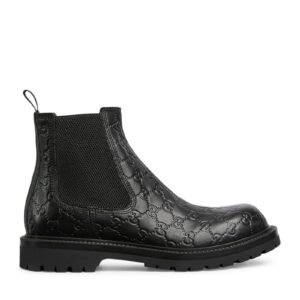 Gucci Men Men`S Boot With Web Detail | AlmaBagz