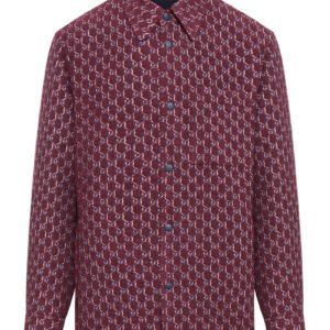 Gucci Men Gg Wool Shirt | AlmaBagz