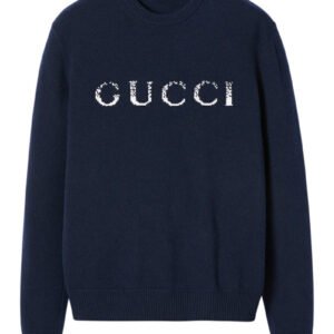 Gucci Men Wool Jumper With Gucci Inlay | AlmaBagz