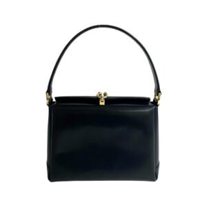 GUCCI Handbag Calfskin Navy | AlmaBagz