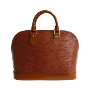 LOUIS VUITTON Handbag Epi Leather Brown Epi Alma | AlmaBagz