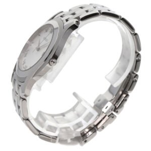 GUCCI Watches Quartz 5500M Stainless Steel , Stainless Steel Silver Round face Silver dial mens Used | AlmaBagz
