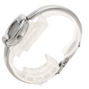 GUCCI Watches Quartz 1400L Stainless Steel Silver Round face black dial | AlmaBagz