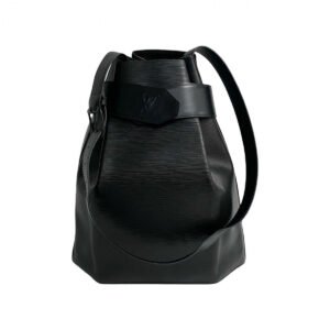LOUIS VUITTON Shoulder Bag leather black Epi Sac de Paul GM | AlmaBagz