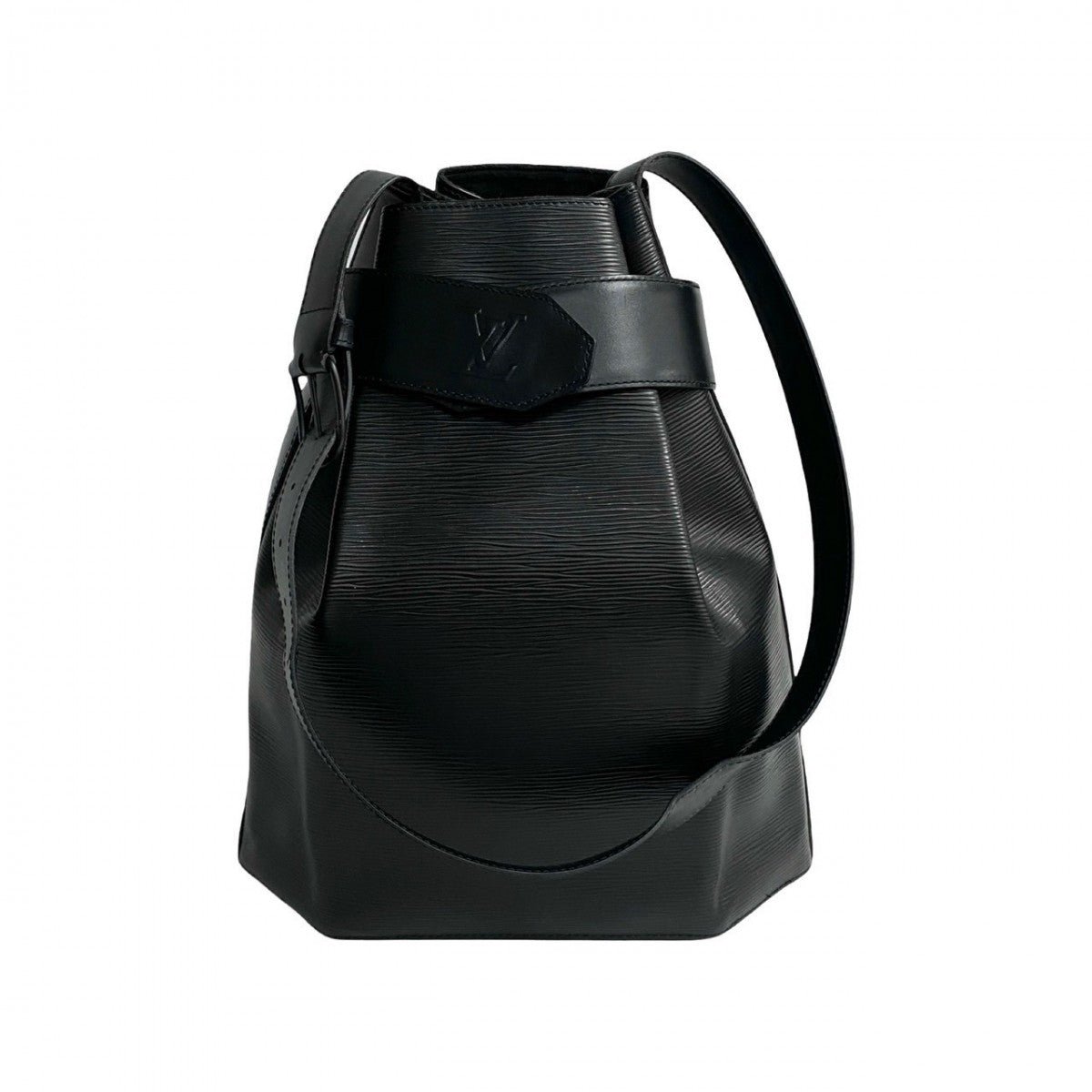 LOUIS VUITTON Shoulder Bag leather black Epi Sac de Paul GM | AlmaBagz