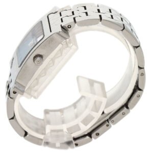 HERMES Watches Quartz HH1.210 Stainless Steel , Stainless Steel Silver H Watch Blue Gene Blue gene dial Women Used | AlmaBagz