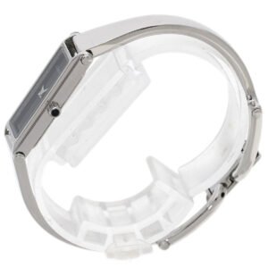 GUCCI Watches Quartz Stainless Steel , Stainless Steel Silver 1500L black dial Women Used | AlmaBagz