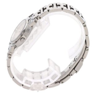 HERMES Watches Quartz CL4.210 Stainless Steel , Stainless Steel Silver Clipper Nacle New Buckle Pink shell dial Women Used | AlmaBagz