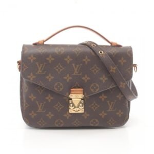 Louis Vuitton Brown Monogram Canvas Metis Shoulder Bag B18-6 | AlmaBagz