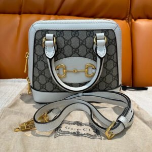 Gucci Horsebit 1955 Beige Bag | AlmaBagz