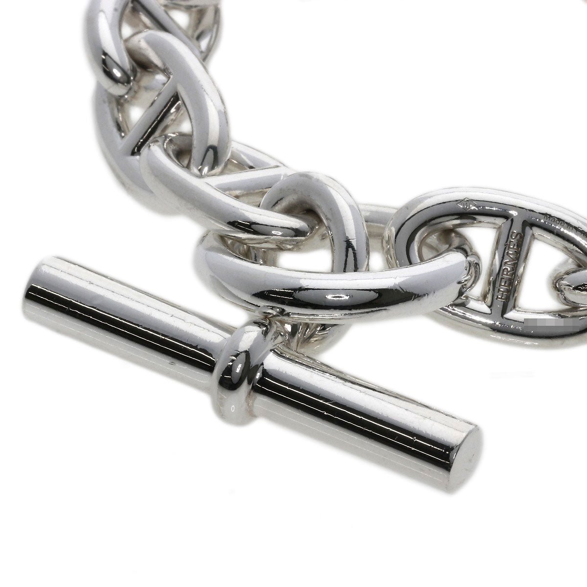 HERMES bracelet SV Silver Chene Dunkle GM Women Used | AlmaBagz