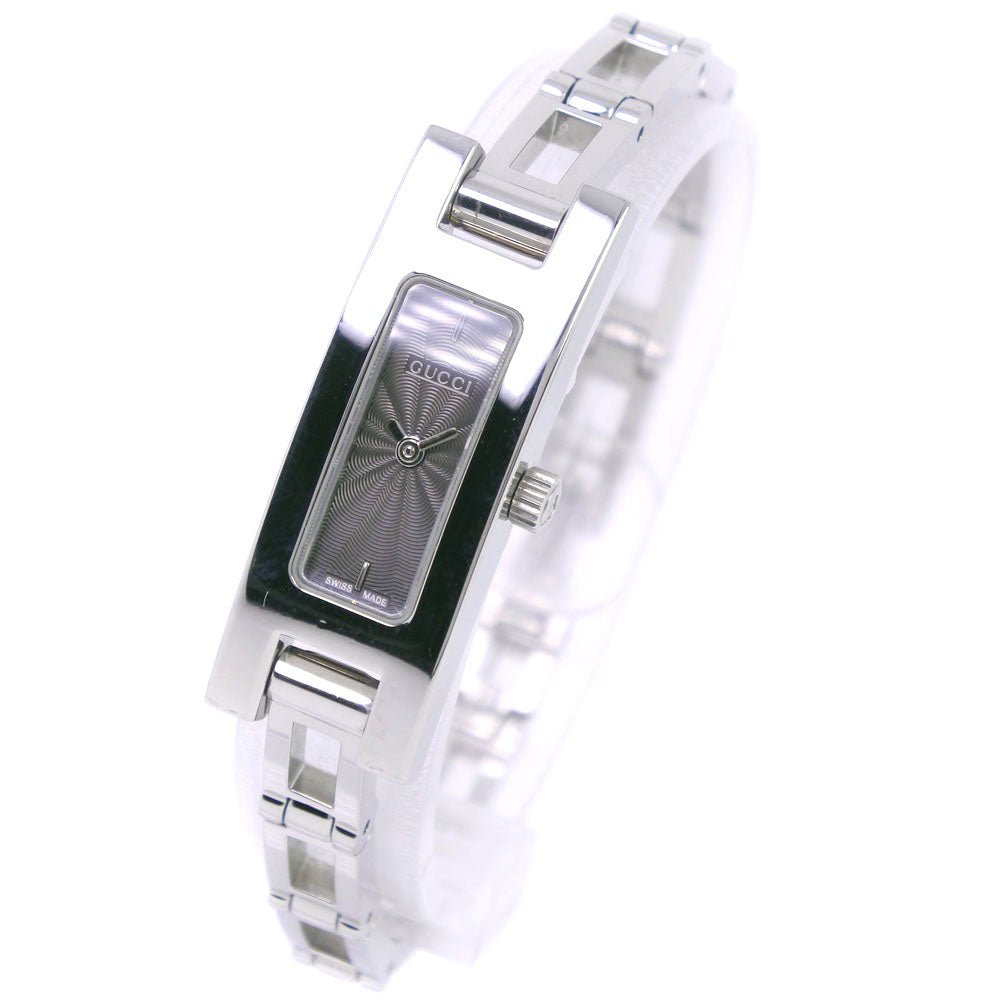 GUCCI Watches Quartz 3900L Stainless Steel Silver gray dial Women Used | AlmaBagz