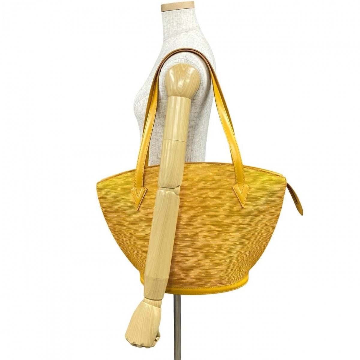 LOUIS VUITTON Shoulder Bag leather yellow Epi Saint Jacques Poignier Long | AlmaBagz - Image 2