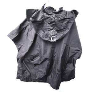 GUCCI poncho 626382 polyamide black Hoodie logo Women M Used | AlmaBagz