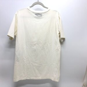 GUCCI Short sleeve T-shirt IT28SBNW4TCH cotton white Interlocking GG print mens XS Used | AlmaBagz