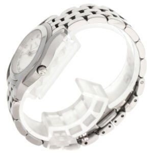 GUCCI Watches Quartz 5500L Stainless Steel , Stainless Steel Silver Round face Silver dial Women Used | AlmaBagz