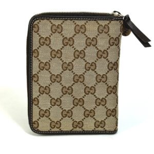 GUCCI Notebook cover 233152 GG canvas / leather Brown GG Gutchori Chihuahua | AlmaBagz