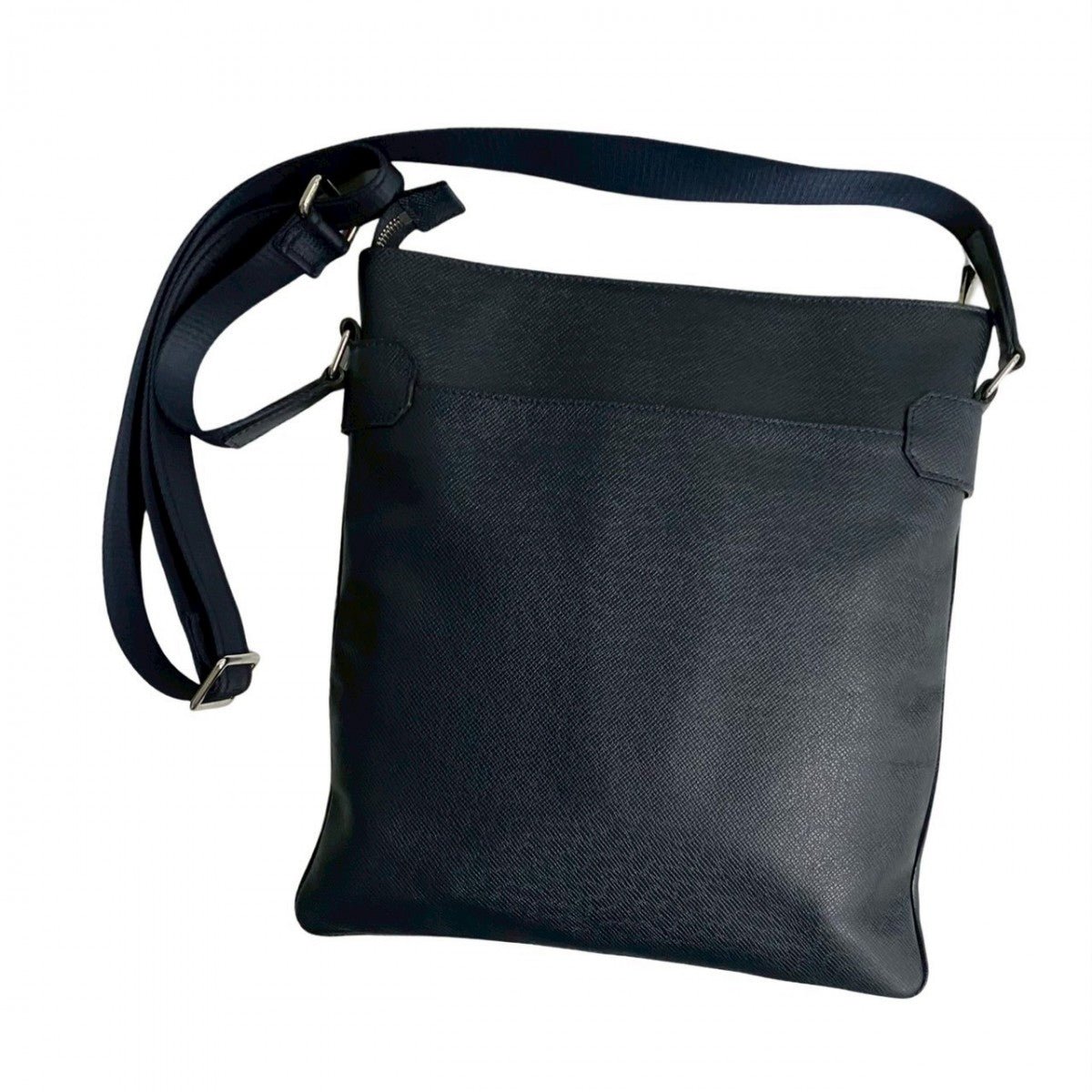 LOUIS VUITTON Shoulder Bag leather Navy Taiga Sasha | AlmaBagz - Image 4